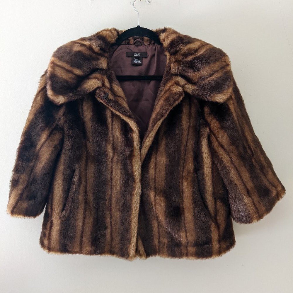 Faux Fur Cropped Jacket